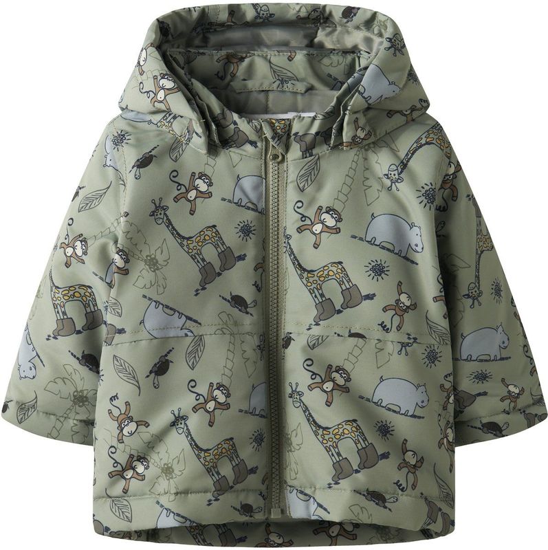 NAME IT - NBMMAX PA JACKET AOP - Buitenjas - Baby - Lange Mouwen - Afneembare Capuchon
