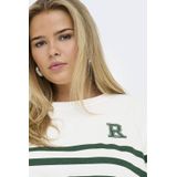 Carmakoma - Sweatshirt - Regular Fit - O-hals - Lange Mouwen - Geborduurd Detail