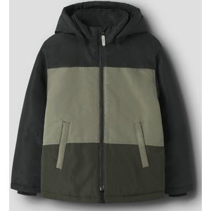 Name It - Max Pa Block - Jas - Afneembare Capuchon - Polyester Vulling - Kleur