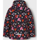 NAME IT - Tussenseizoen Jas - Jack - Met Afneembare Capuchon - Lange Mouwen - Print