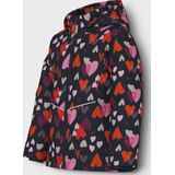 NAME IT - Tussenseizoen Jas - Jack - Met Afneembare Capuchon - Lange Mouwen - Print