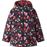 NAME IT - Tussenseizoen Jas - Jack - Met Afneembare Capuchon - Lange Mouwen - Print