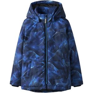 NAME IT - NKMMAX PA JACKET AOP - Buitenjas - Jongens - Met Afneembare Capuchon - Polyester Voering - ECO Waterafstotend