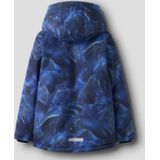 NAME IT - NKMMAX PA JACKET AOP - Buitenjas - Jongens - Met Afneembare Capuchon - Polyester Voering - ECO Waterafstotend