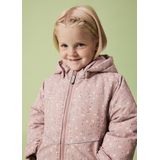 Name It - Maxi Pa Aop - Jas - Afneembare Capuchon - Polyester Vulling - Kinderen