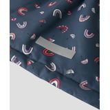 NAME IT MINI - Tussenjas - Donkerblauw - Met Capuchon - Waterafstotende Stof