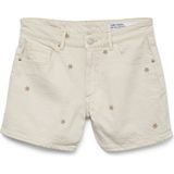 VERO MODA Dames Vmtess Mr Ecru Flower Shorts, ecru, M
