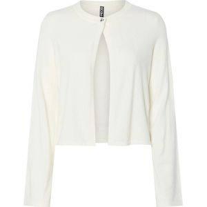 Pcorina - Gebreid Vest - Knus - Ronde Hals - Lange Mouwen - Knoopsluiting