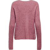 Only - Camilla - Gebreide Pullover - Mêlee - Regular Fit - V-hals