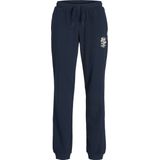 Jack and Jones Junior - Trainingsbroek - Zwart - Sweatstof - Normale Taille