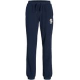 Jack and Jones Junior - Trainingsbroek - Zwart - Sweatstof - Normale Taille