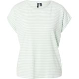 Vmava - T-shirt - Kleur - O-hals - Korte Mouwen - Regular Fit