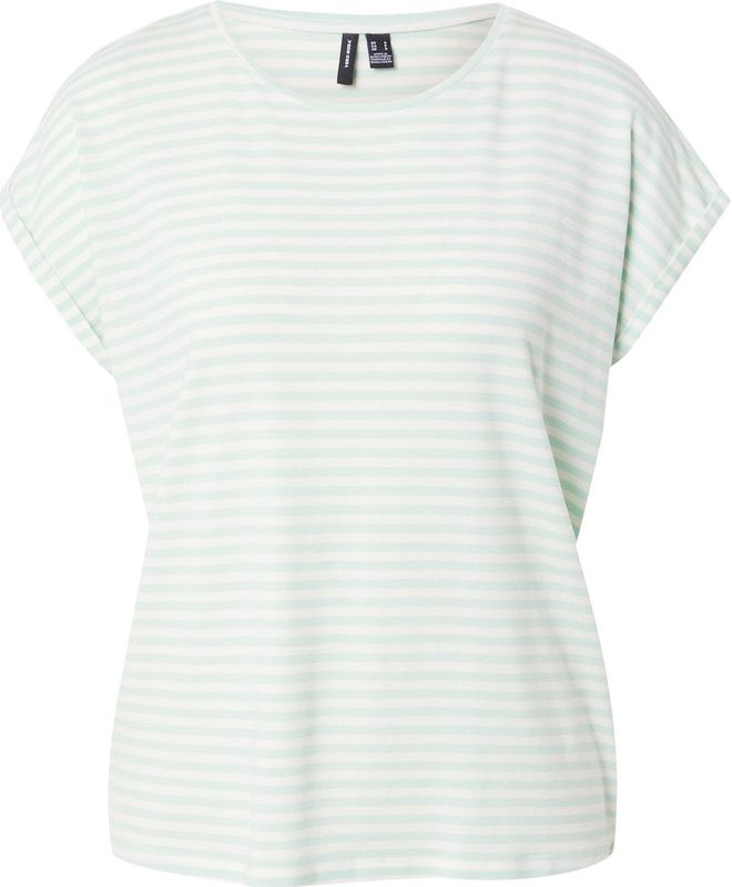 Vmava - T-shirt - Kleur - O-hals - Korte Mouwen - Regular Fit