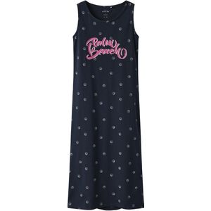 Name It kids meisjes jurk VIPPA Navy Blazer Palm Beach Regular Fit