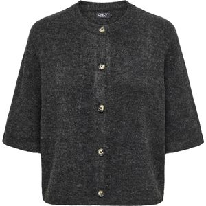 Only - Onlcamilla - Vest - Donkergrijs - Dames