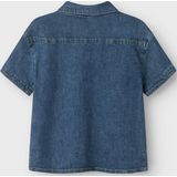 Shirt - Denim - Korte Mouwen - Regular Fit