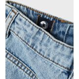 Denim - Denim Short - Korte Broek - Wijde Broekspijpen - Verstelbare Taille
