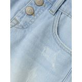 Jeans - Baggy Fit - Blauw - Denim - Slijtageplekken