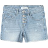 Jeans - Baggy Fit - Blauw - Denim - Slijtageplekken