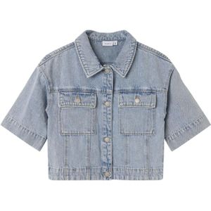 Spijkerblouse - Korte Mouwen - Regular Fit