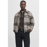 Jack & Jones - Jprccrussel Wool Blend Jacket - Jas - Brindle/check