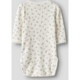 NAME IT - Nbfhoise Ls Body - Cloud Dancer - Boxpakje