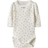 NAME IT - Nbfhoise Ls Body - Cloud Dancer - Boxpakje
