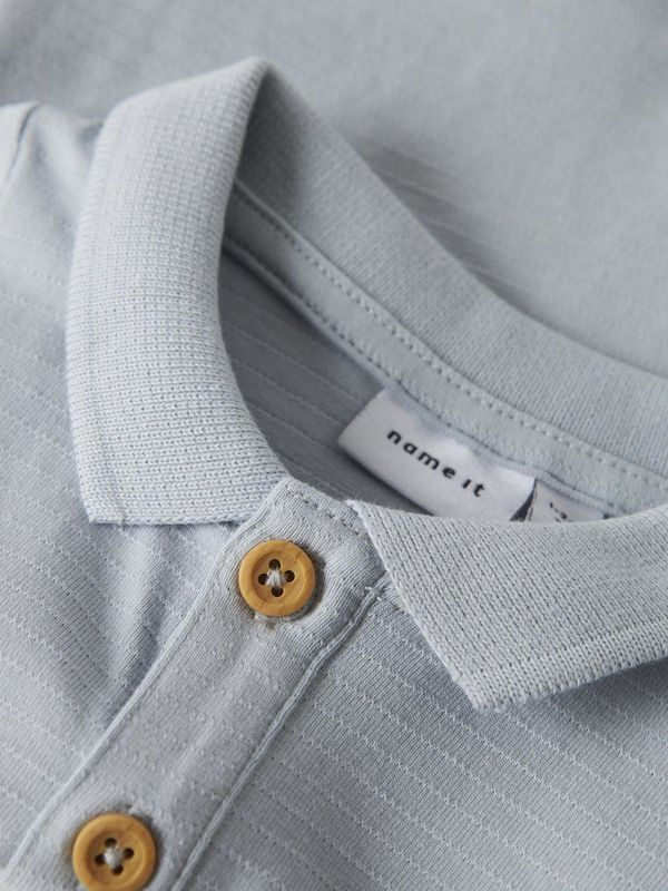 Biologisch Katoen - Romper - Korte Mouwen - Met Polokraag