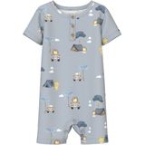 Print - Zonnepakje - Ribgebreid - All-over Print