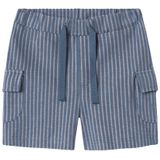 Broek - Gestreept - Katoen - Kort/Mini - Regular Pasvorm