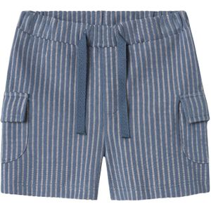 Broek - Gestreept - Katoen - Kort/Mini - Regular Pasvorm