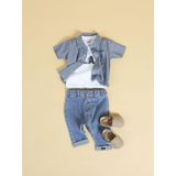 Name it - Blouse - Verticaal Streep Dessin - Katoen - Biologisch Katoen