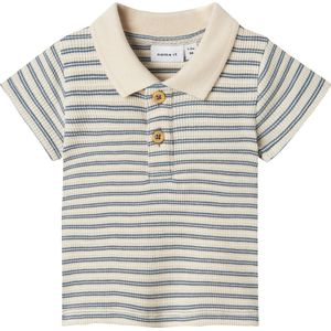 NAME IT Heren Nbmjerimiah SS Polo Top, Blue Mirage, 62