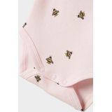 NAME IT - NBFFLOWERKAB LS BODY BOX - Bodies - Roze - Ribtricot