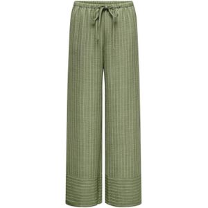 JDY - JDYPOWER - Pantalon - Olijfgroen - Regular Waist - Straight Fit