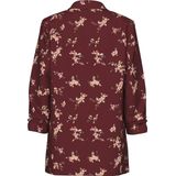 Pieces - Bosella - Blazer - All-over Motief - Sjaalkraag - Regular Fit