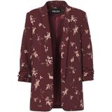 Pieces - Bosella - Blazer - All-over Motief - Sjaalkraag - Regular Fit