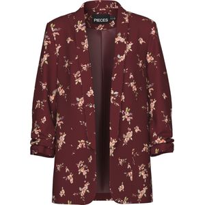 Pieces - Bosella - Blazer - All-over Motief - Sjaalkraag - Regular Fit