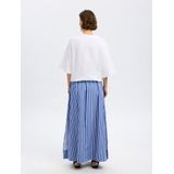 Gestreept - Maxi Rok - Multicolor - High-waist - Gemaakt met gerecycled katoen