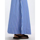 Gestreept - Maxi Rok - Multicolor - High-waist - Gemaakt met gerecycled katoen
