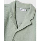 Top - Jacquard - Korte Mouwen - Regular Fit