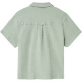 Top - Jacquard - Korte Mouwen - Regular Fit