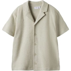 Biologisch Katoen - Top - Jacquard - Korte Mouwen - Regular Fit