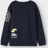 Name it - Nkmfesab - Sweatshirt - Navy Blauw - Zomercollectie