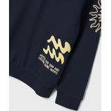 Name it - Nkmfesab - Sweatshirt - Navy Blauw - Zomercollectie