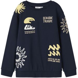 Name it - Nkmfesab - Sweatshirt - Navy Blauw - Zomer