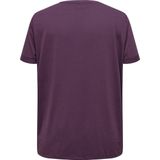 ONLY - CARMOSTER S/S FOLD UP TOP JRS NOOS - Shirt - Mauve wine - Korte Mouwen