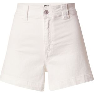 ONLY - ONLPARIS - Korte Broek - Wit - High Waist