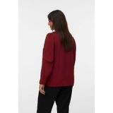 Vmcalva - Blouse - V-Hals - Lange Mouwen - Kanten Detail - Regular Fit