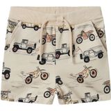 Biologisch - Katoen Shorts - Blauw - Unisex - Regular Fit - Zachte Sweatstof
